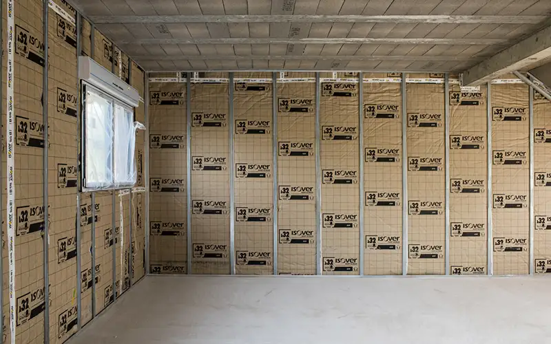 Appartement après une isolation thermique performante