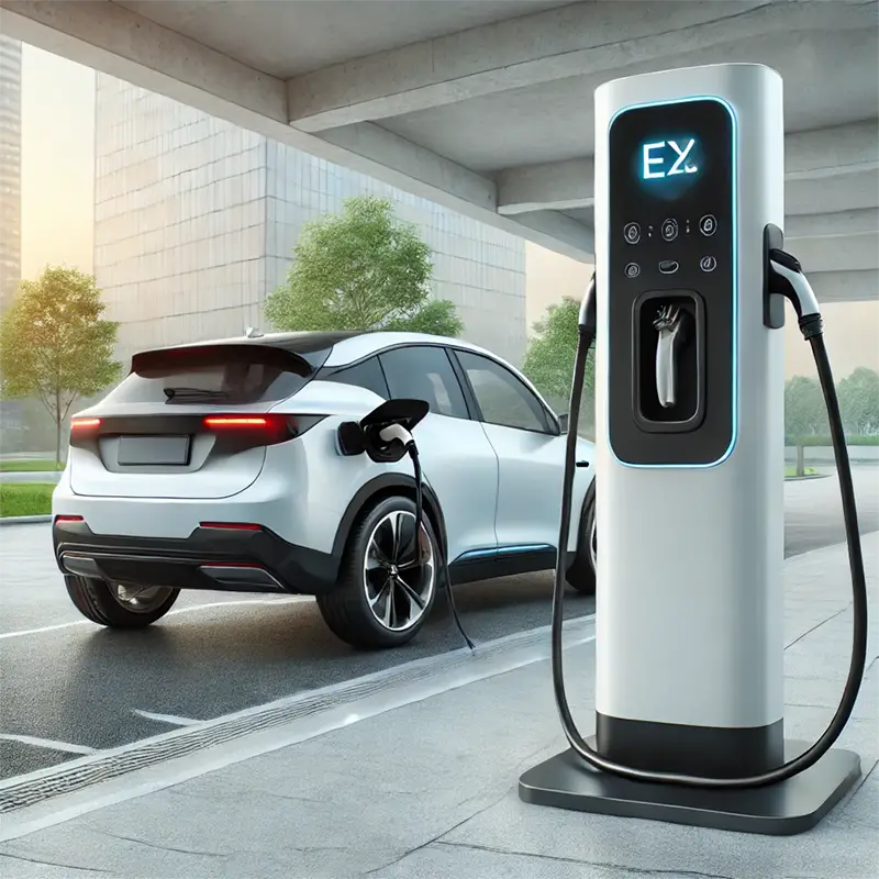 Installation de borne de recharge électrique pour véhicules