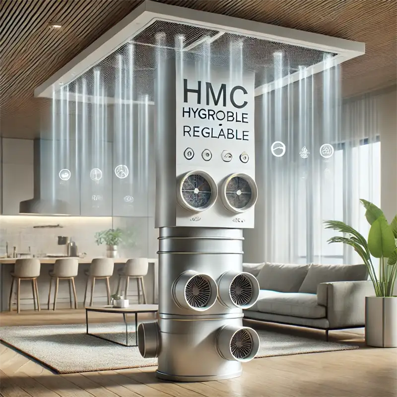 Installation d'une VMC hygroréglable